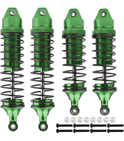 Amazon.com: Traxxas 7462G Shocks GTR xx-Long Green-Anodized
